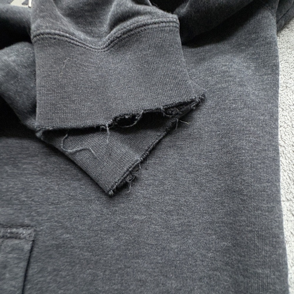 Nike SB Hoodie Mens Small‎ Pullover Skateboarding Sweatshirt Distressed - Picture 7 of 10